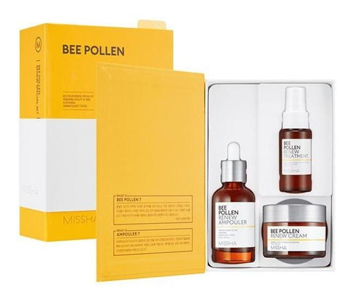 Missha Bee Pollen Set (ampolla+crema+tratamiento