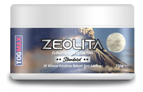 Zeolita Clinoptilolita 250gr - Ultra Fina Mach 350 - Detox