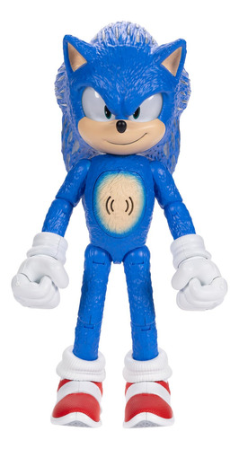 Boneco De Ação Sonic The Hedgehog 3 Ultimate Talking 30cm