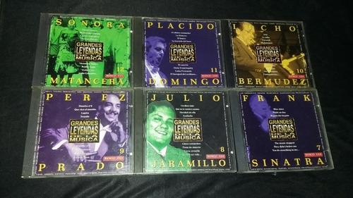 Coleccion Grandes Leyendas De La Musica X 12 Cd Celia Cruz