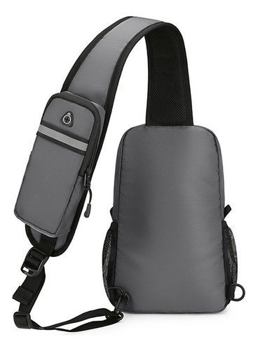Mochila Bandolera Con MĂșltiples Bolsillos, Impermeable, Bols