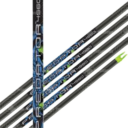 Flecha Carbon Express Predator 6075 Spine 350 X 6 Unidades