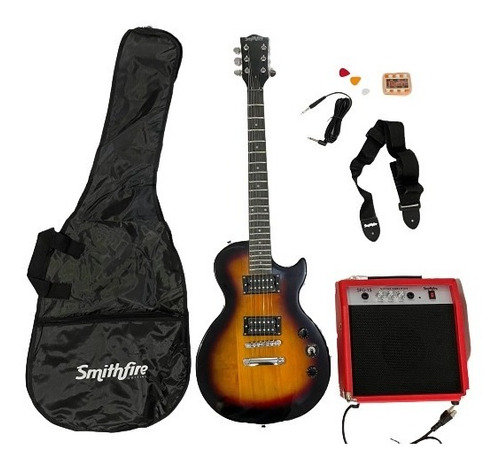 Guitarra Electrica Smithfire Paquete Tipo Les Paul Completo