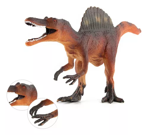 Modelo realista de grande mosassauro, playset com modelo de