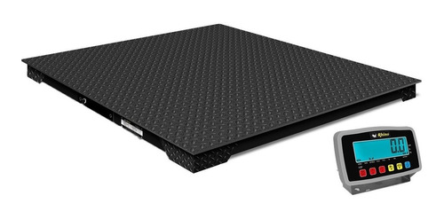 Báscula industrial digital Rhino PLABA-15 3000 kg negro