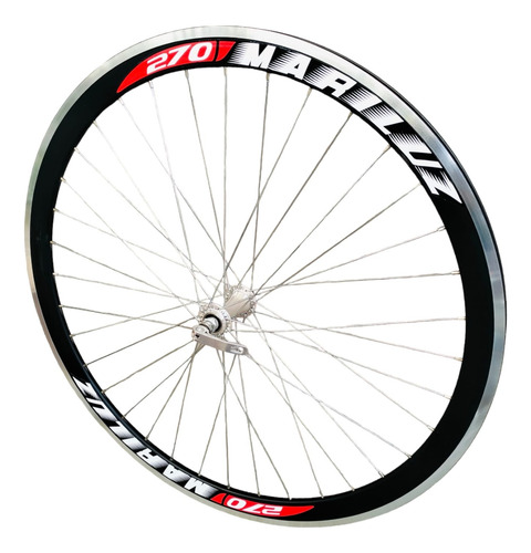 Rin Delantero Bicicleta 27x 1 1/4 Aerodinamico Triple Pared Rines 27 1 14 Mega Negros