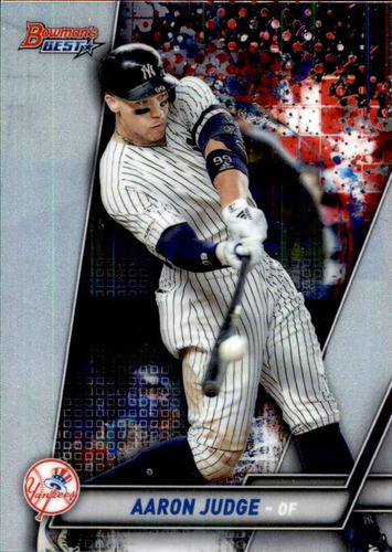 2019 Bowmans Best 25 Aaron Judge Tarjeta De Béisbol De Los Y