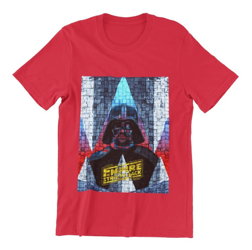 Polera Unisex Star Wars Obi Darth Vader Bl Estampado Algodon