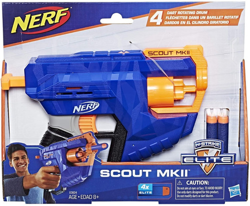 Nerf Scout Mkii N-strike Elite Lanzador 