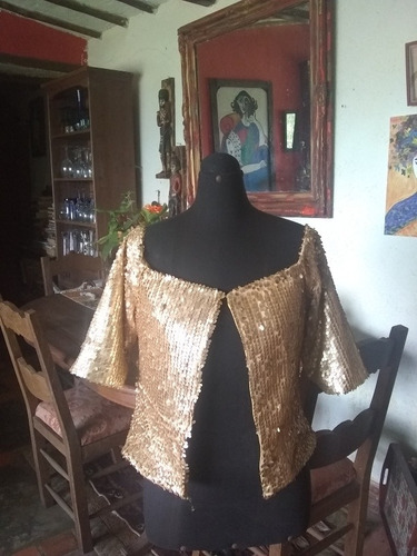 Chaqueta Dama Lentejuelas. Muy Bella Y Elegante.