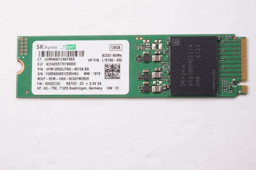 Fmb-i Para Repuesto Unidad Ssd Nvme Hp Gb