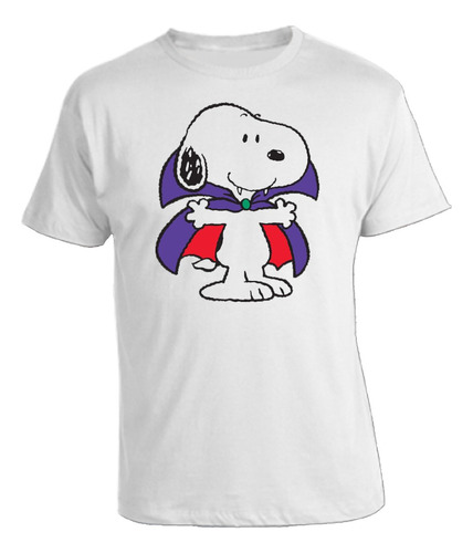 Remera Algodón Snoopy Peanuts Charlie Brown Dibujo Retro