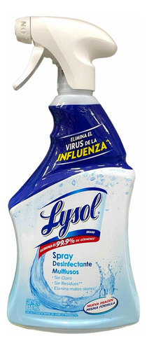Lysol Spray Desinfectante Multiusos Elimina Bacterias 650ml