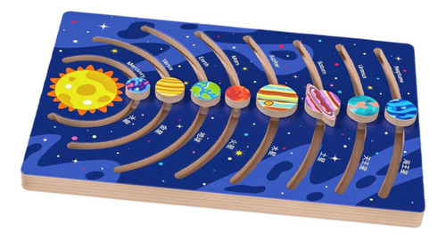 Rompecabezas , Planetas, Solar, Juguete, Actividades