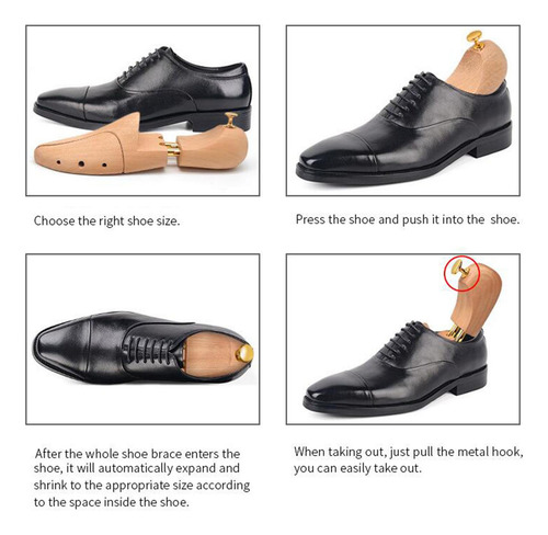 3 X 2 Ensanchadores De Zapatos Antideslizantes Para 41 A 42