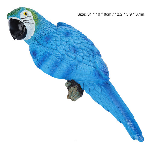 Figura De Resina Con Forma De Pájaro Realista, Modelo De Lor