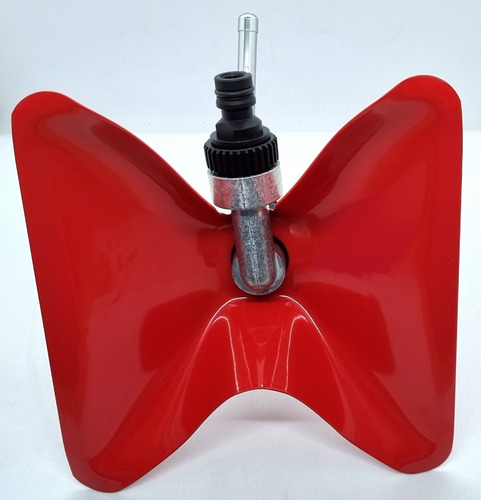 Imagen 6 de 10 de Aspersor Rociador De Metal Con Base H=12cm Riego Tecnocom