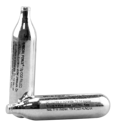 Cilindro Co2 12 Grs (10 Piezas) Sin Rosca Plus