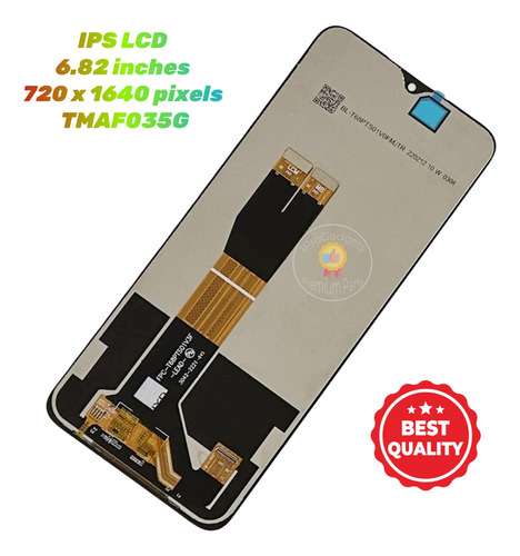 Sjp Sroje Pantalla Táctil Lcd Para T-mobile Revvl 6 Pro 5g