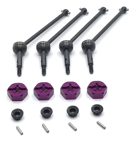 Adaptador Hexagonal De Eje De Transmisión De Metal Y Rueda D