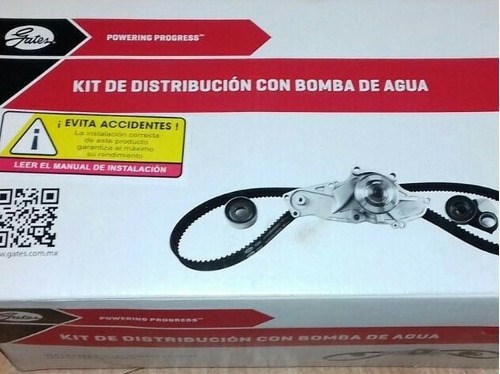 Kit Distribucion Original Con Bomba Agua Platina Clio Gates