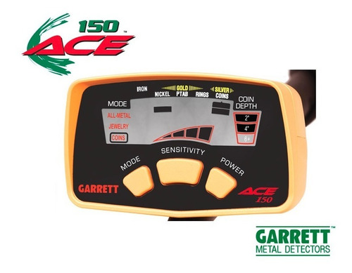 Imagen 2 de 5 de Detector De Metales Y Tesoros Garrett Ace 150 Envío Gratis!