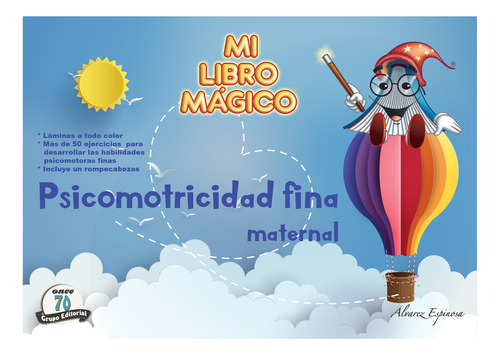 Mi Libro Mágico - Psicomotricidad Fina Maternal