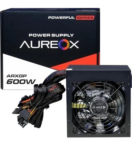 Fuente Pc Gamer 600w Reales Aureox Arxgp 600w