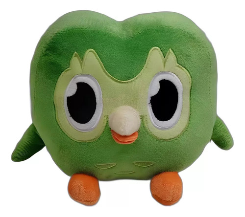 Para Boneca Duolingo De Pelúcia, Coruja Verde, Roxa, 2 Unida