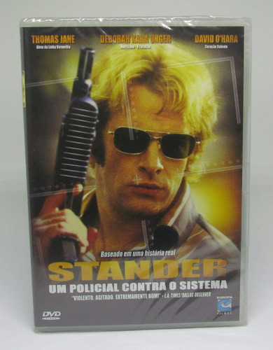 Dvd Stander Um Policial Contra O Sistema - Lacrado