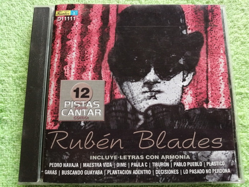 Eam Cd 12 Pistas Para Cantar Como Ruben Blades 2002 Karaoke