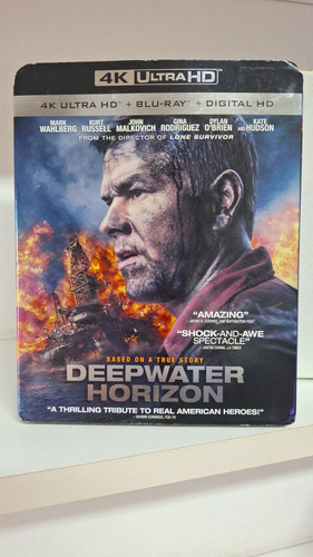 4k Ultra Hd + Blu-ray Deepwater Horizon / Horizonte Profundo