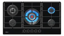 Comprar Cocina Empotrable A Gas 5 Hornillas Vulcano 5 Color Negro