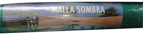 Malla Sombra Raschel Minirollo  2,10 X  5,0 Mts Verde 80%