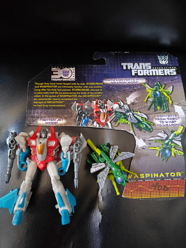Transformers Starscream Waspinator Generations