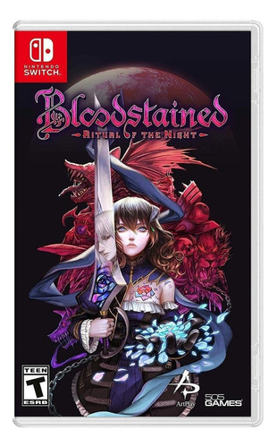 Bloodstained Ritual of the Night PS4 Físico  Bloodstained Standard Edition 505 Games Nintendo Switch Físico