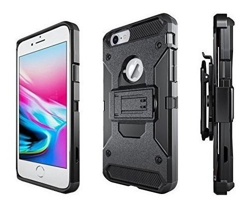 Benzob iPhone 6s 7/8 Armor Case, Resistente Cubierta A Prueb