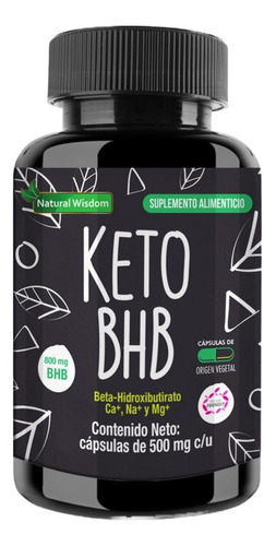 Nw Keto Bhb 60 Caps Cetonas Cetosis Rendimiento Dietas Keto Sabor Sin Sabor