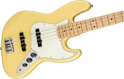 Player Jazz Bass® Fender Buttercream Cantidad De Cuerdas 4 Color Amarillo Orientación De La Mano Diestro