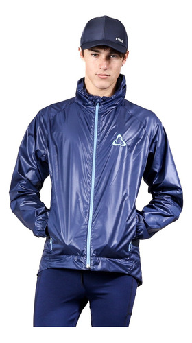 Campera Rompeviento Running Hombre Repelente Agua Osxoficial