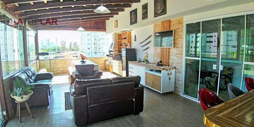 Imagem 14 de 18 de Cobertura À Venda, 180 M² Por R$ 640.000,00 - Tabuleiro - Camboriú/sc - Co0215