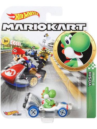 Yoshi B Dasher Mariokart Edicion Limitada Hot Wheels