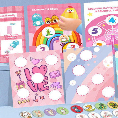 ~ Juguete Estampador De Pegatinas For Niños Estampador For N