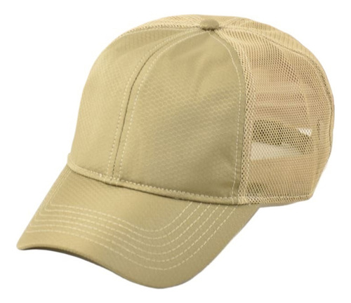 Gorra De Béisbol Transpirable De Malla Con Visera Informal