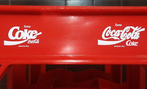 Cajón Plástico Coca Cola Multilitro Goyana Brasil 1990 (Usado)