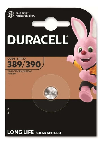 Duracell Bateria De Boton De Oxido De Plata 384/392 De 1,5 V