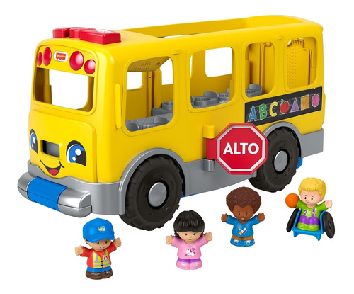 Little People Autobus Escolar Haciendo Nuevos Amigos
