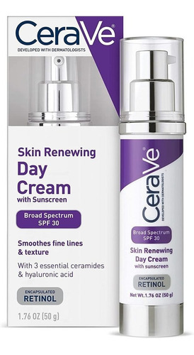 Cerave Skin Renewing Day Cream - mL  Tipo de piel Todo tipo de piel