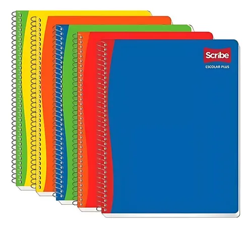 comprar Kit Cuadernos Libretas Scribe Profesional 100 Hojas 5 Piezas