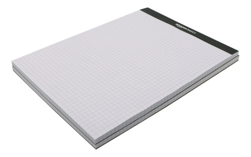 Bloco De Papel Milimetrado Amazon Basics, Com Quatro Regras,